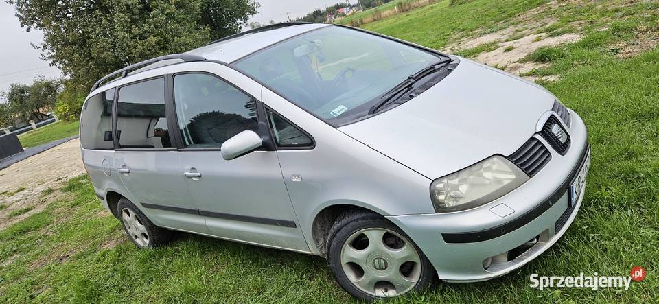 Seat Alhambra 19 TDI 130 CHIP 7 miejsc ZAMIANA nieuszkodzony Majdan Ostrowski sprzedam