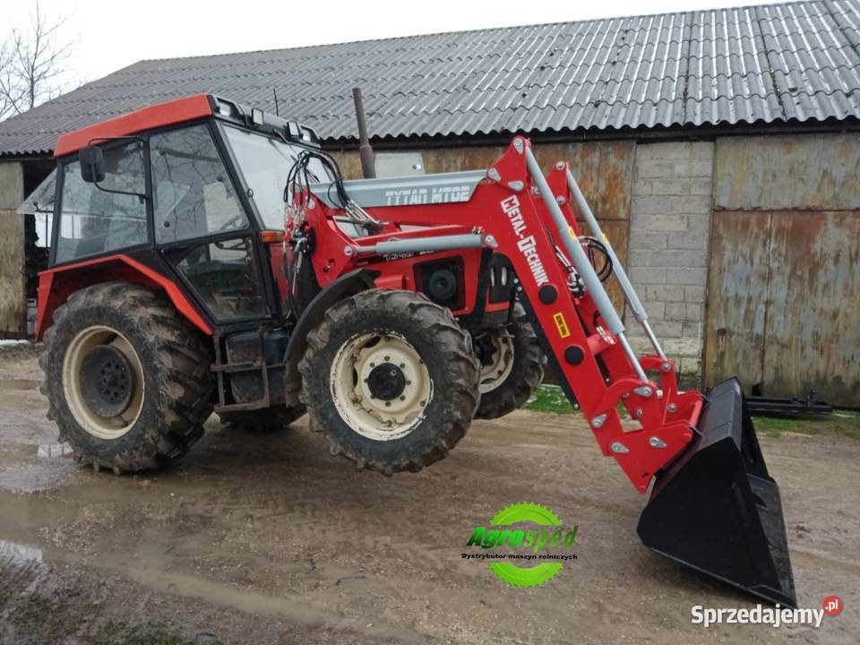 Ładowacz Tur Mocowanie Do Ciągnika Zetor 7245 nieuszkodzony Ładowacze czołowe Tychów