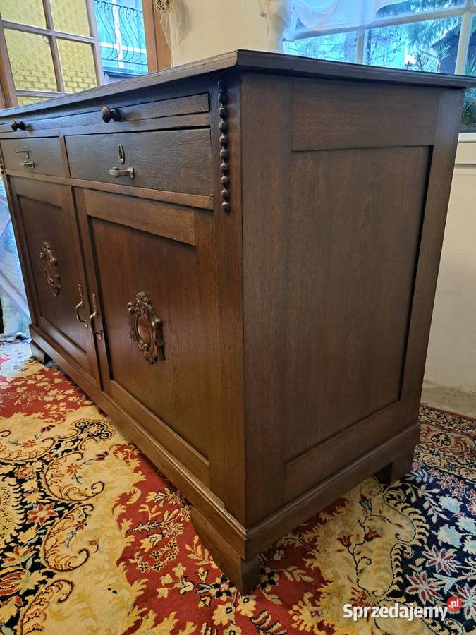 Piękny typowy kredens secesja Antyki Myślibórz