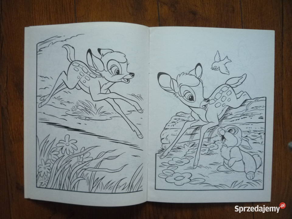 Kolorowanka Bambi Walt Disney Szczecin