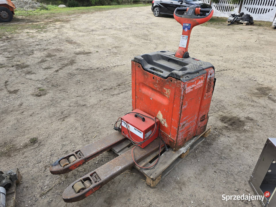 Wózek widłowy elektryczny LINDE udźwig 3 t 2015 Linde Mława