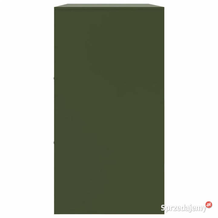Szafka boczna oliwkowa 99x39x73 stal WM841791 sprzedam