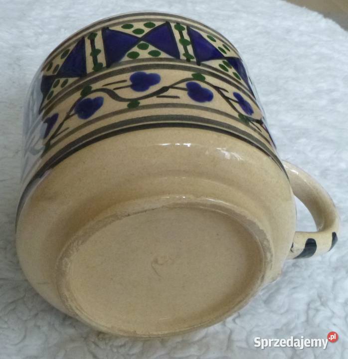 Kubek ceramiczny z etnicznym wzorem Warszawa