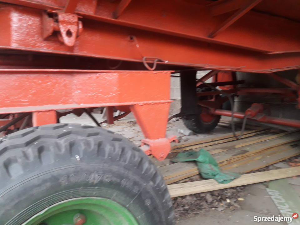 Sprzedam przyczepa rolnicza Sanok D47 wielkopolskie sprzedam