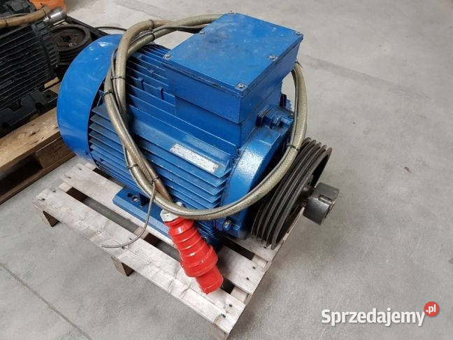 Silnik elektryczny 37 kW GRUNDFOS 3 fazowy wałek Rok produkcji 2015 Rudno Dolne