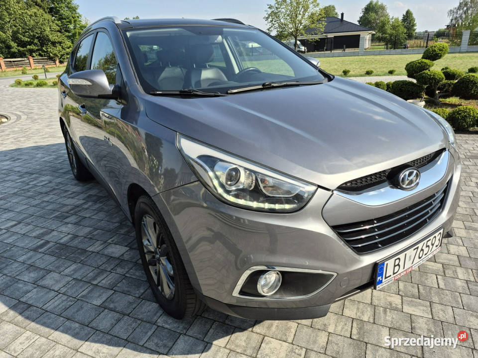 Hyundai ix35 navi grzane fotele kamera lift led gniazdo SD Drelów