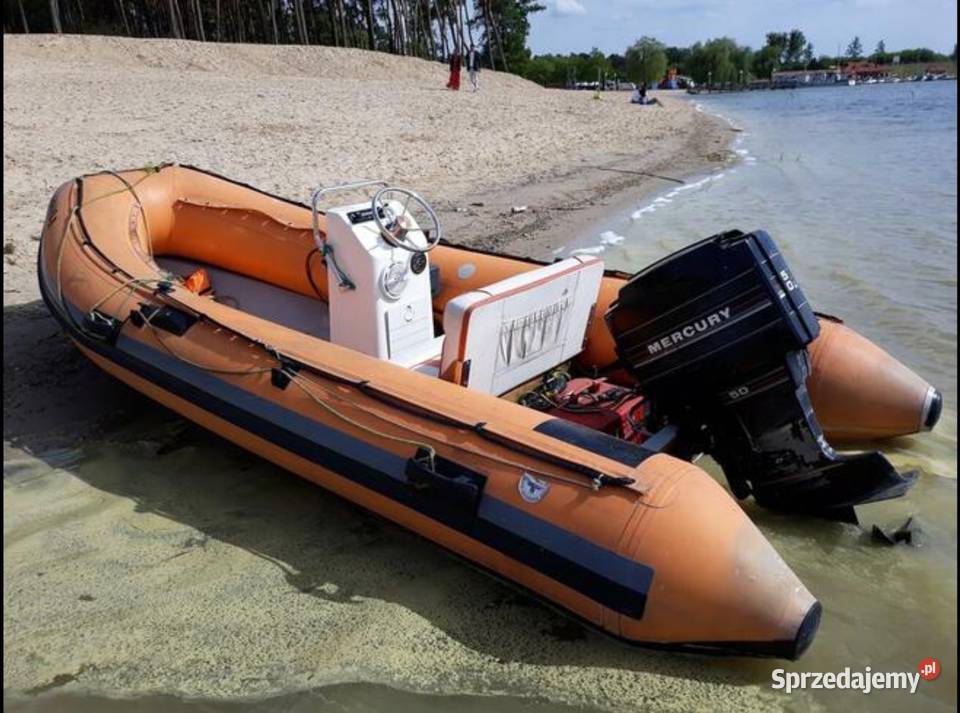Ponton Motorówka RIB 50 Jezioro Nidzkie Bełdany