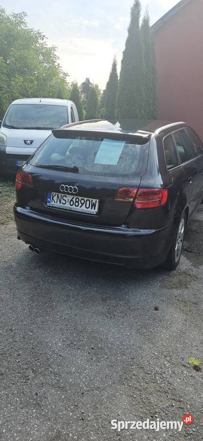 Na sprzedaż Audi A3 8P Sportback 20 TDI Sline 140KM Nowy Sącz