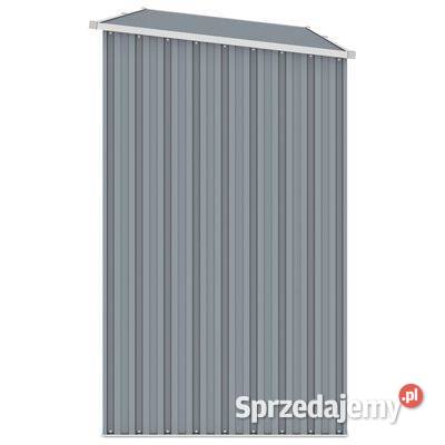 vidaXL Szopa z wiatą na drewno szaraSKU46294