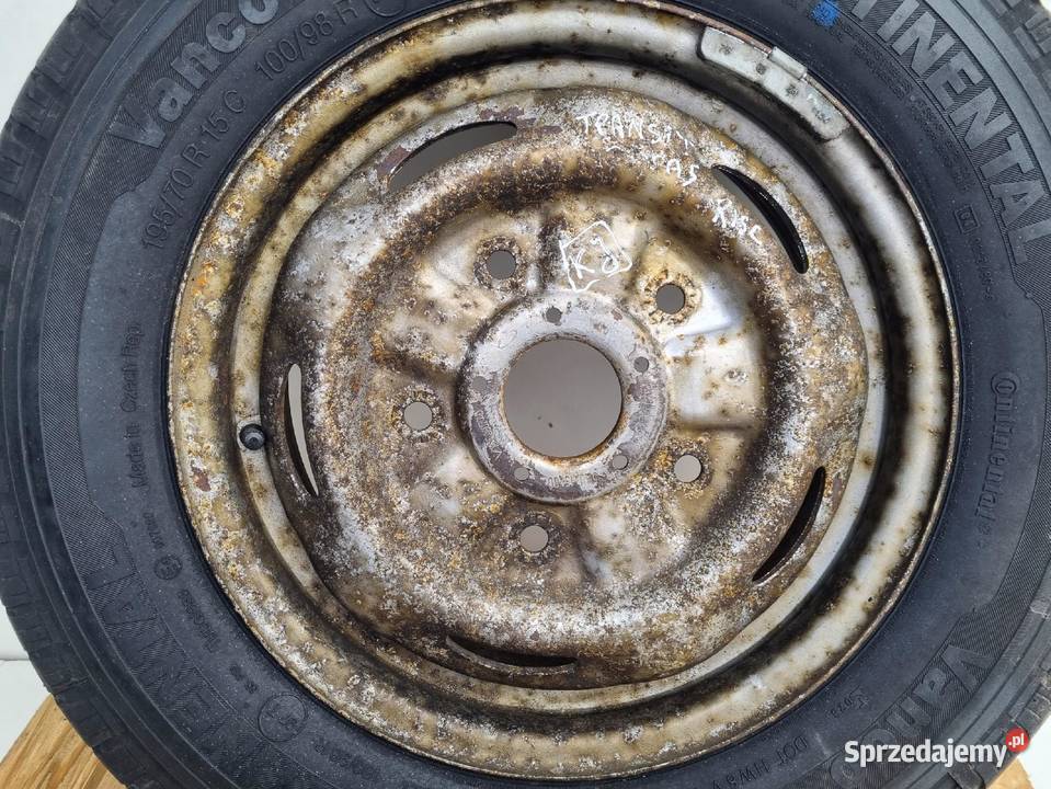 Ford Transit KOŁO ZAPASOWE Zapas felga Rudka