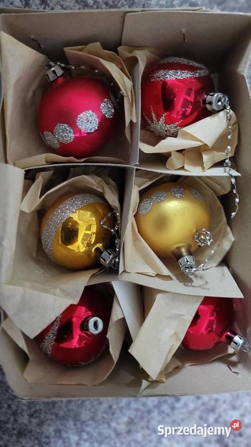 Bombki szklane dekoracja Antyki, Sztuka, Kolekcje Ciechanowiec