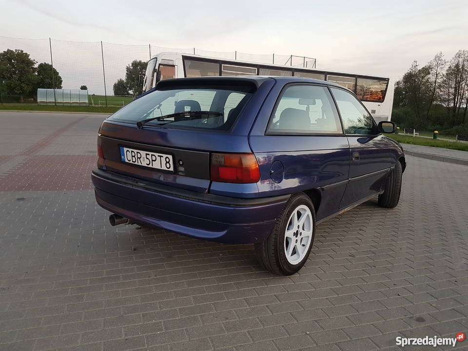 Opel Astra F 16 8v LPG kujawsko-pomorskie Brodnica
