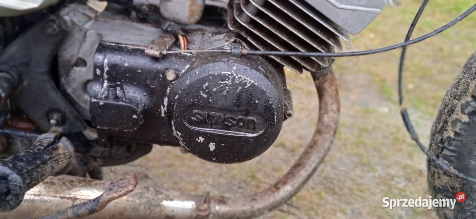 Simson s53 z roku 1991 do remontu 1337km Żerocin