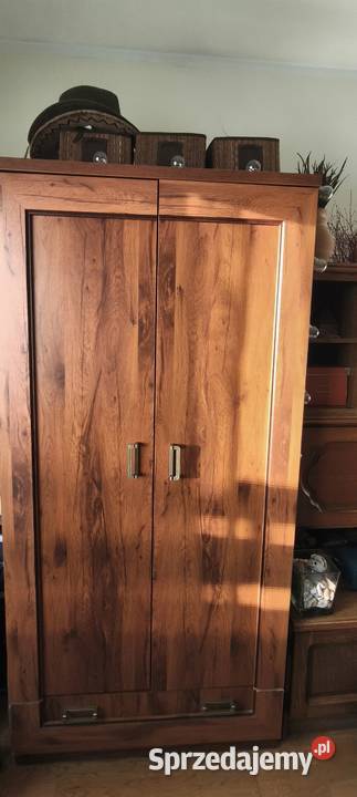 Elegancka szafa dąb rustykalnomiodowy 190x88x58