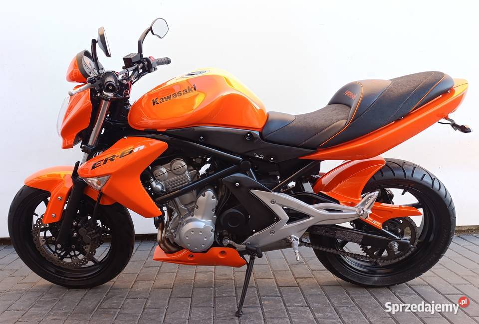 Kawasaki ER 6 N ER6N naked NISKI PRZEBIEG Ostrołęka sprzedam