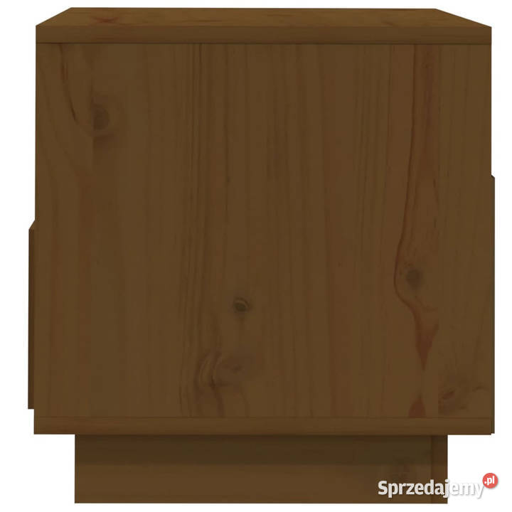Szafka pod TV miodowy brąz 60x35x37 lite drewno Warszawa