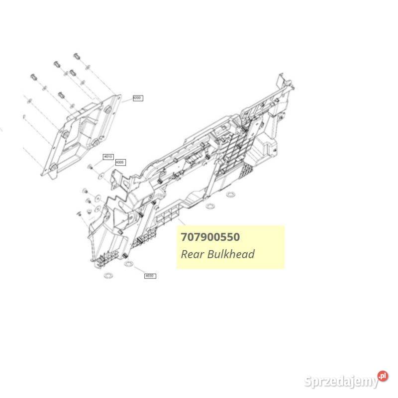 Przegroda CanAm Maverick BRP 707900550 Nowy Sącz