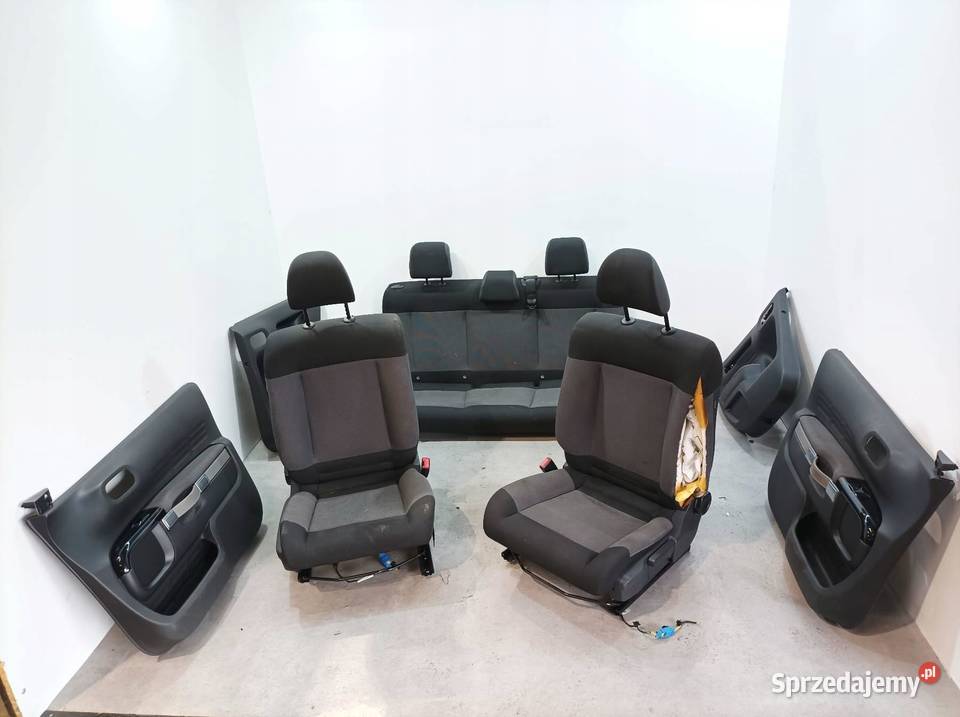 FOTELE PRZÓD KANAPA KOMPLET BOCZKI Citroen C4