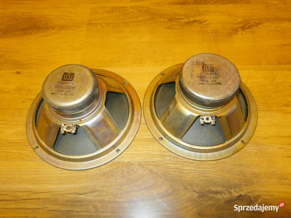Głośniki TONSIL GDS 2010 8ohm sprawne 2 NAPRAWA Łódź