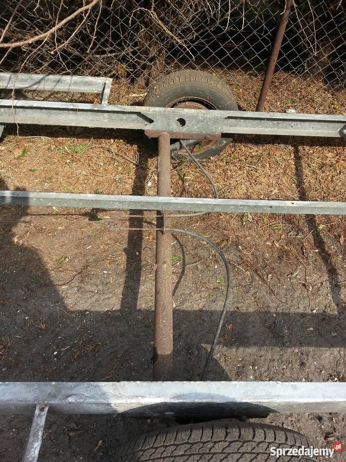 Stara solidna rama przyczepy kempingowej Wągrowiec