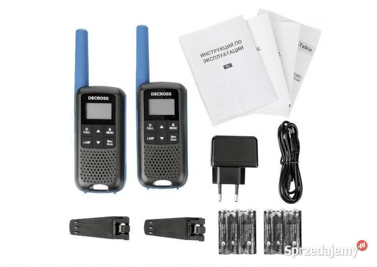 Radiotelefony PMR DECROSS DC63 Pozostałe Zakopane