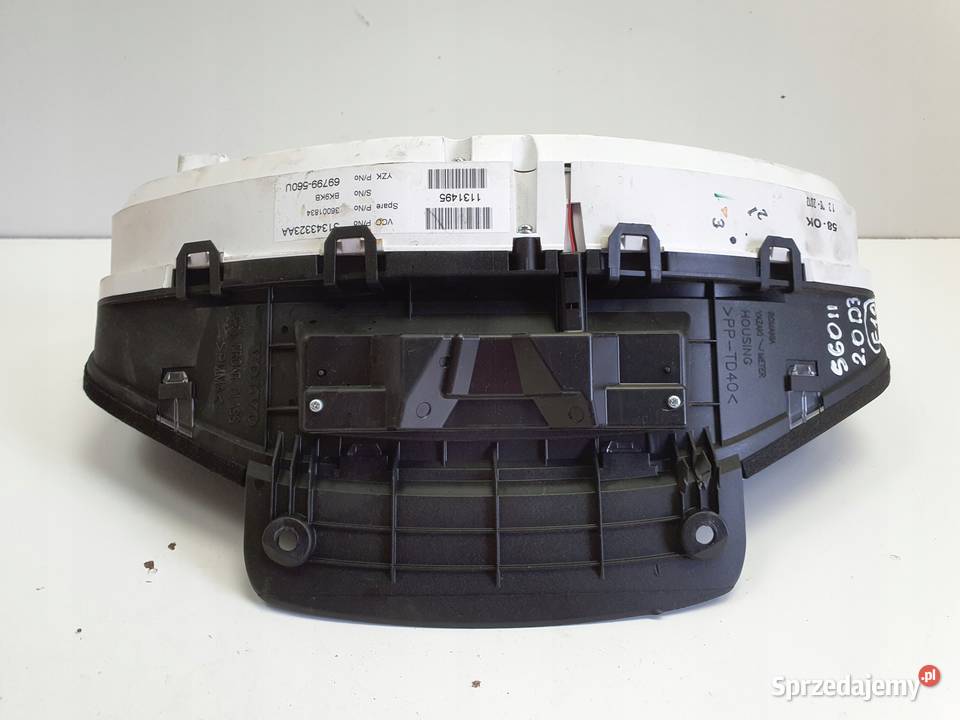 Volvo S60 II V60 I 20 D diesel LICZNIK ZEGARY lubelskie Chełm