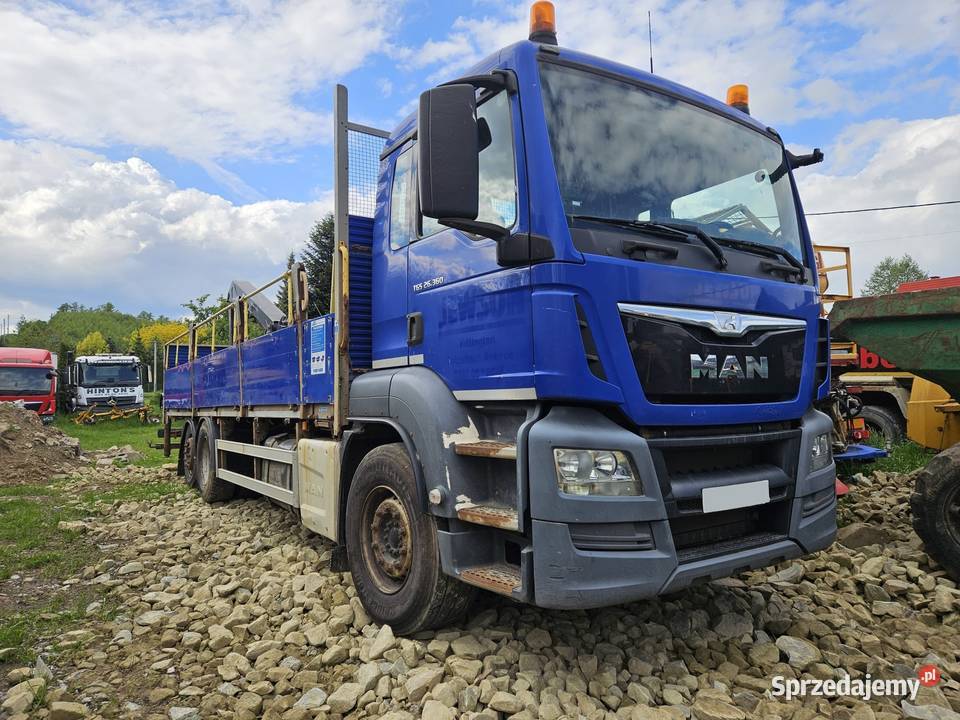 MAN TGS 26360 EURO 6 2014 Dźwig HMF 1420 Ropczyce sprzedam