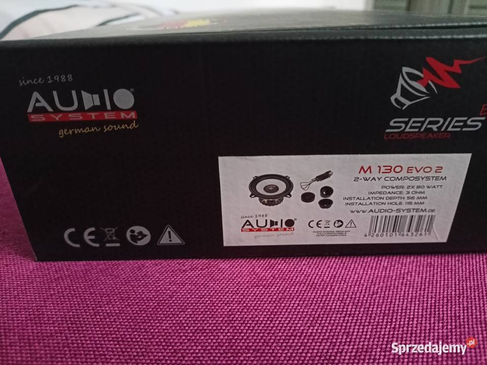 Głośniki audio system m130evo2 germany Kasina Wielka
