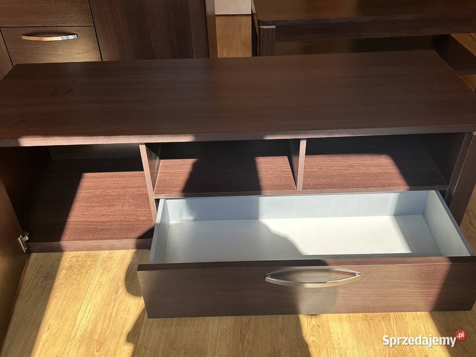 Szafka RTV kolor wenge ciemny brąz