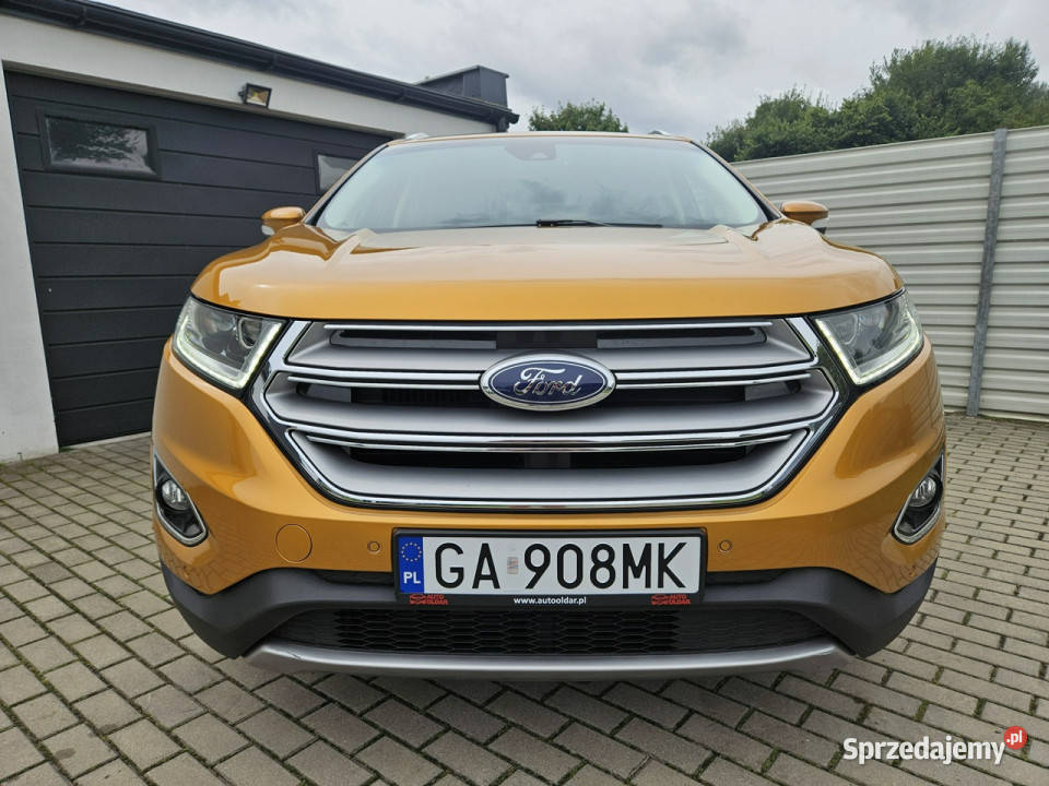Ford EDGE 20 180 TITANIUM manual BEZWYPADEK Zarejestrowany w Polsce Gdynia