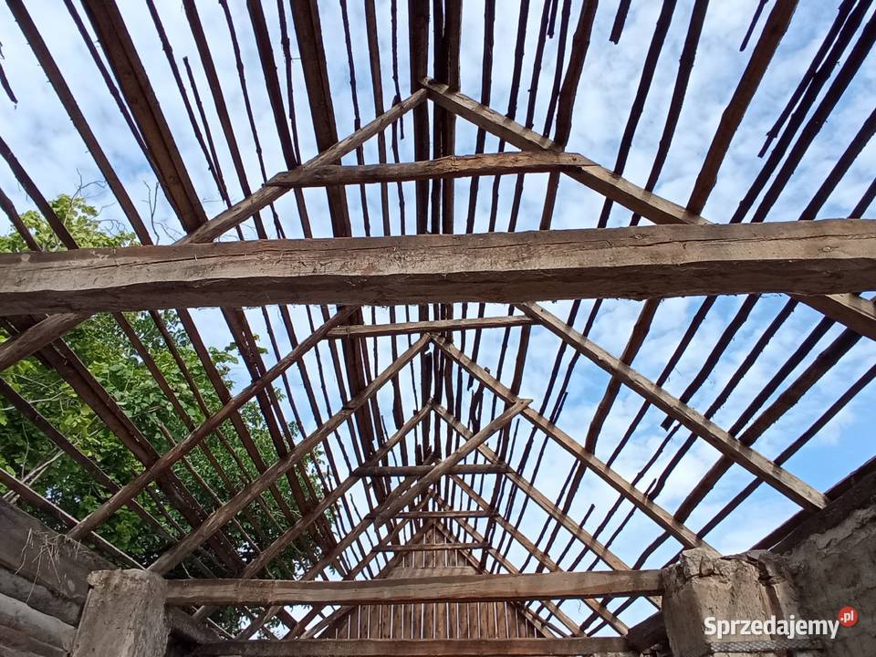 Stodoła do rozbiórki stare deski belki Kowala