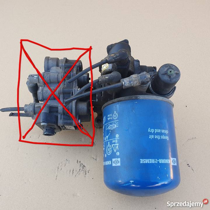 ZAWÓR OSUSZACZA STRALIS LA8606 K048307N00 Pozostałe Bieleń