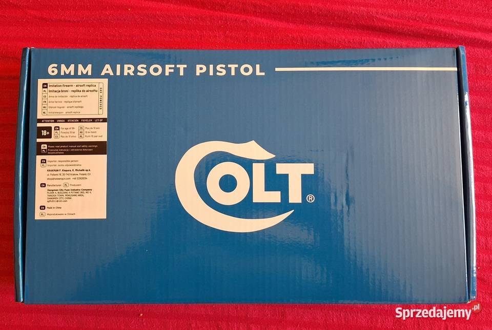 COLT Defender 6 mm ASG na CO2 FULL Metal Oleśnica sprzedam