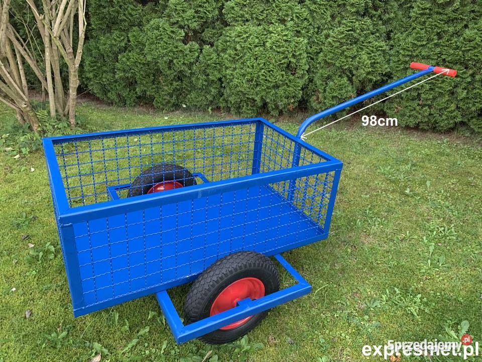 Polski Wózek transportowy do ogrodu praktyczny podkarpackie Rzeszów