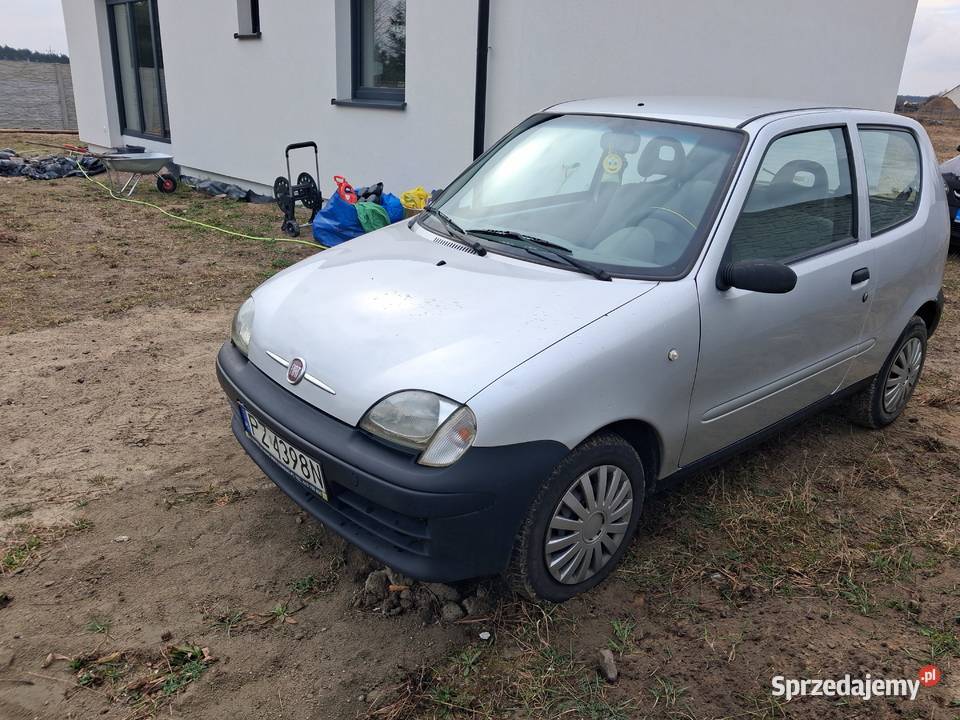 Fiat Seicento 11 2009 bez rdzy opłaty do