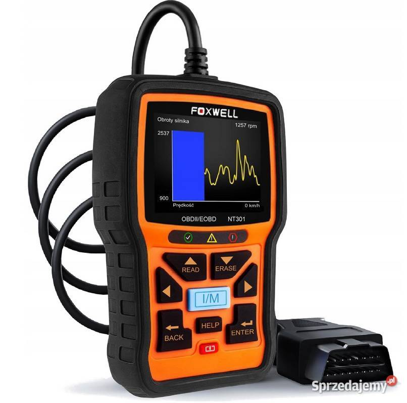 FOXWELL NT 301 Tester diagnostyczny LED ARM USB Gorzów Wielkopolski