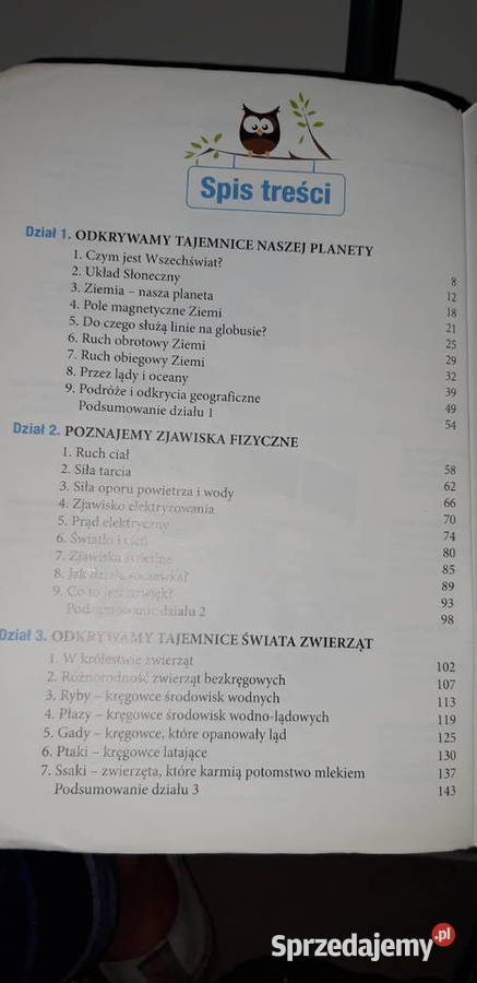 tajemnice przyrody 6 książki szkolne Warszawa