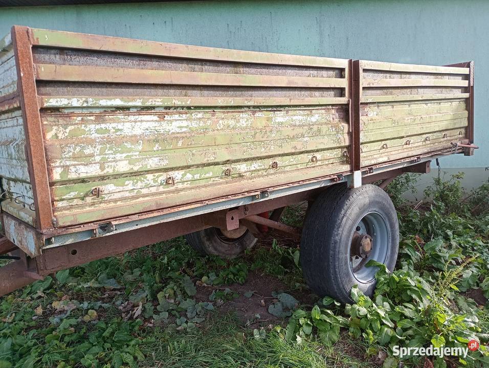 Przyczepa wywrotka jednoosiowa Sejny