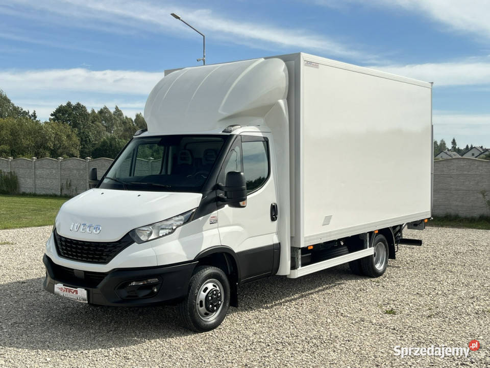 Iveco Daily 50C16 Winda1tona Kontener 8 palet ASR (kontrola trakcji) świętokrzyskie Daleszyce sprzedam
