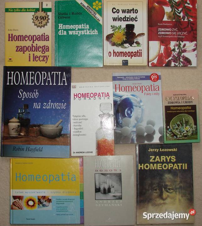 Homeopatia książki Radom