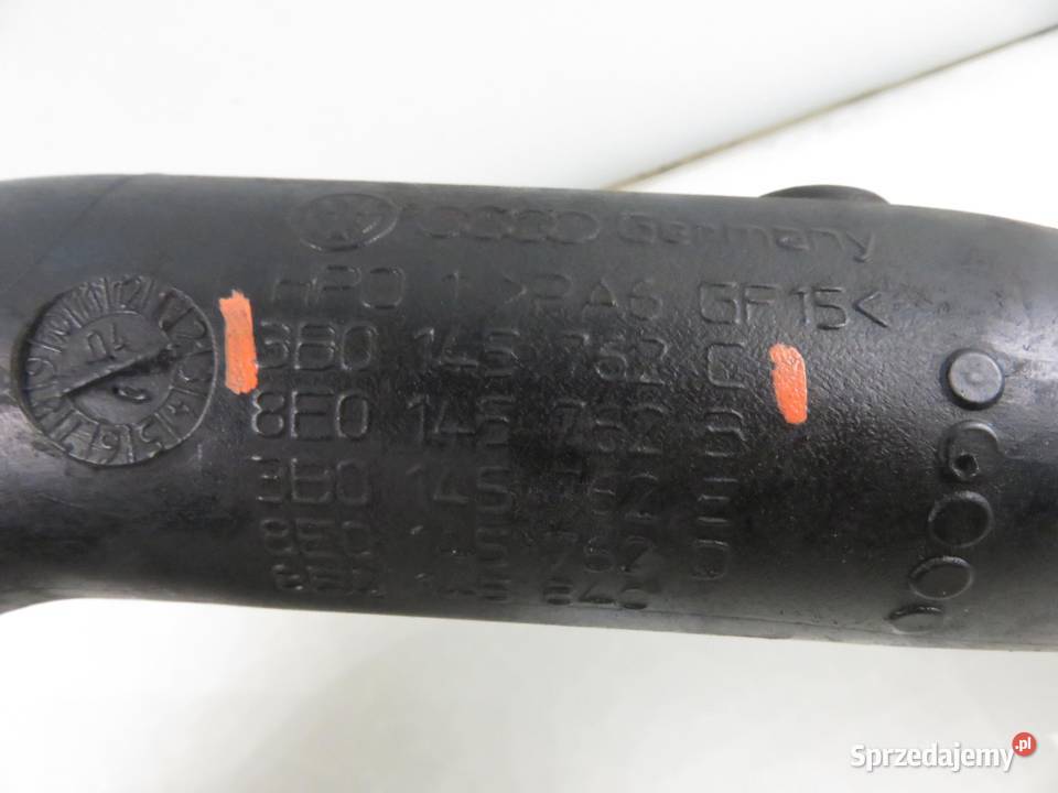 RURA INTERCOOLERA AUDI A4 B6 19 TDI 3B0145762C małopolskie sprzedam