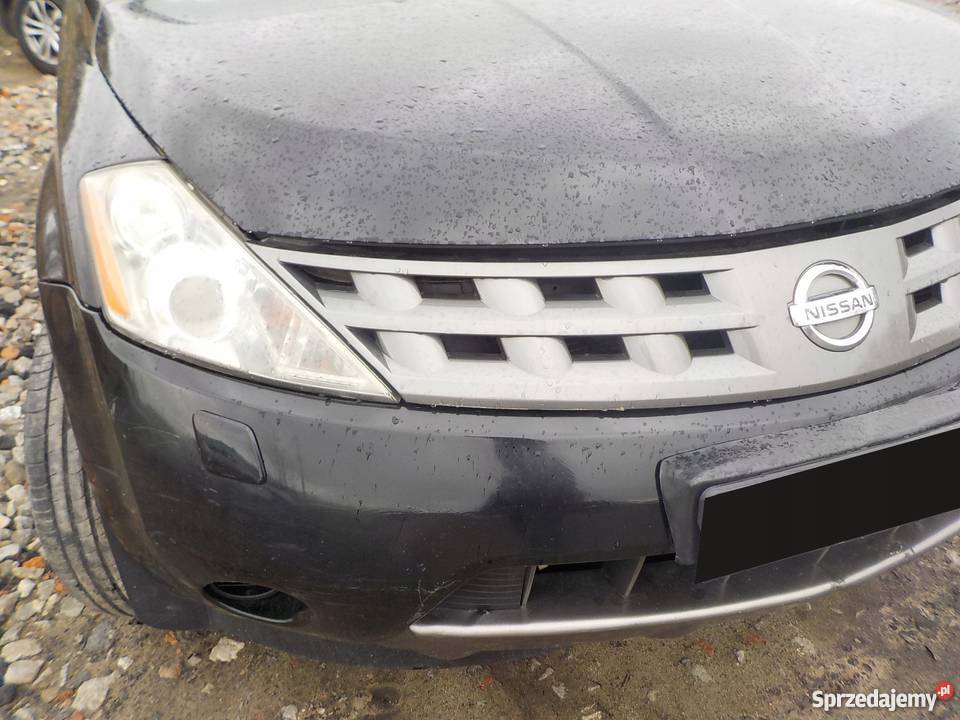 ZDERZAK PRZEDNI PRZÓD NISSAN MURANO Z50 Części Nowy Tomyśl