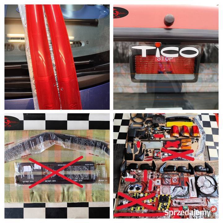 TICO części owiewka drzwi szyb przód blenda Konstancin-Jeziorna