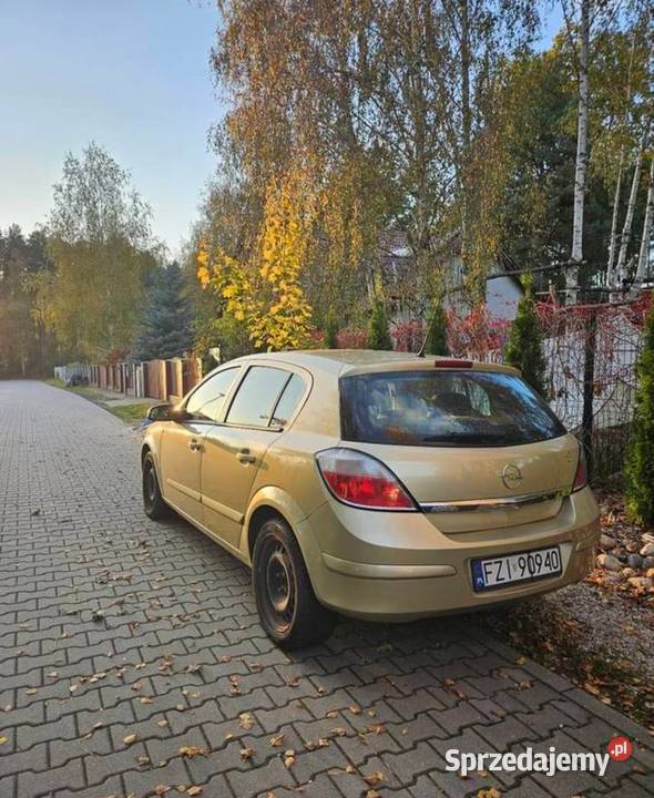 Opel Astra H 2005 14 Rok produkcji 2005 lubuskie Zielona Góra