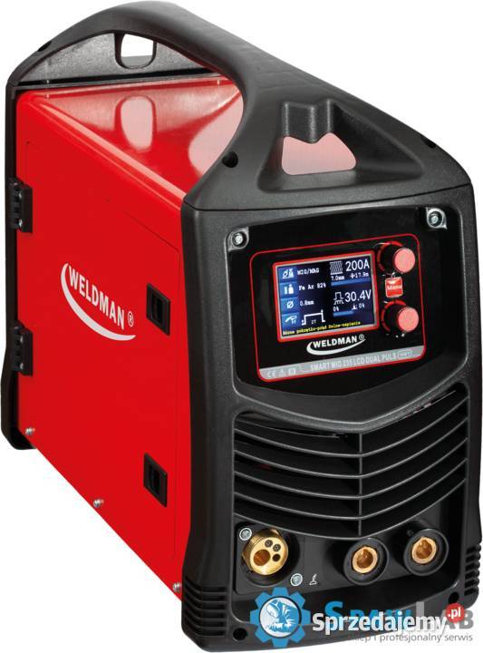 Weldman SMART MIG 235 LCD SYN DUAL PULS Spawarki i lutownice sprzedam