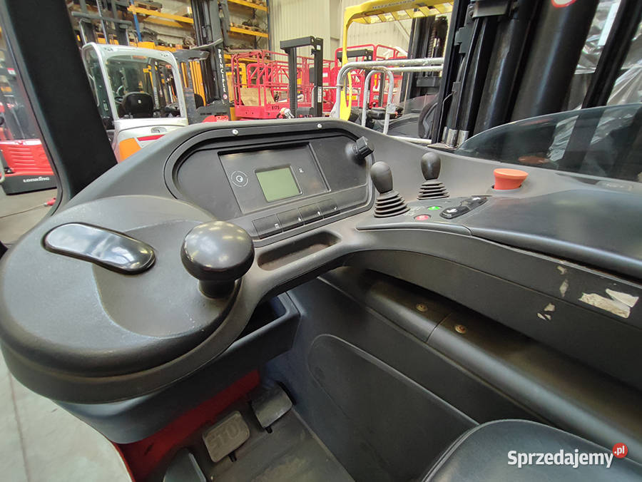 Wózek widłowy el reach truck Linde R1401 triplex Kęty