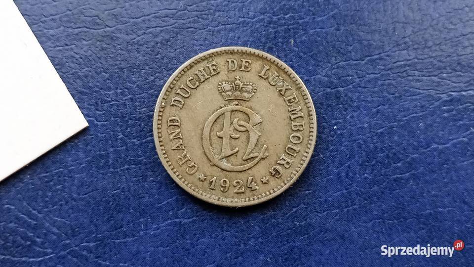 Stare monety 10 centym 1924 Luksemburg Lesko sprzedam