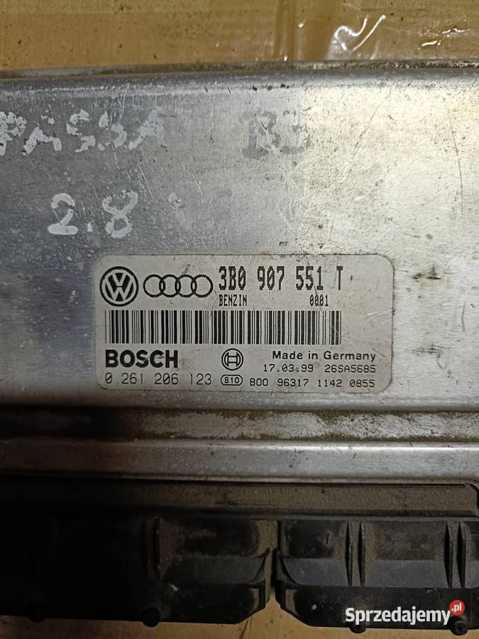 Sterownik Silnika ECU Passat 28 3B00907551T Gdynia sprzedam