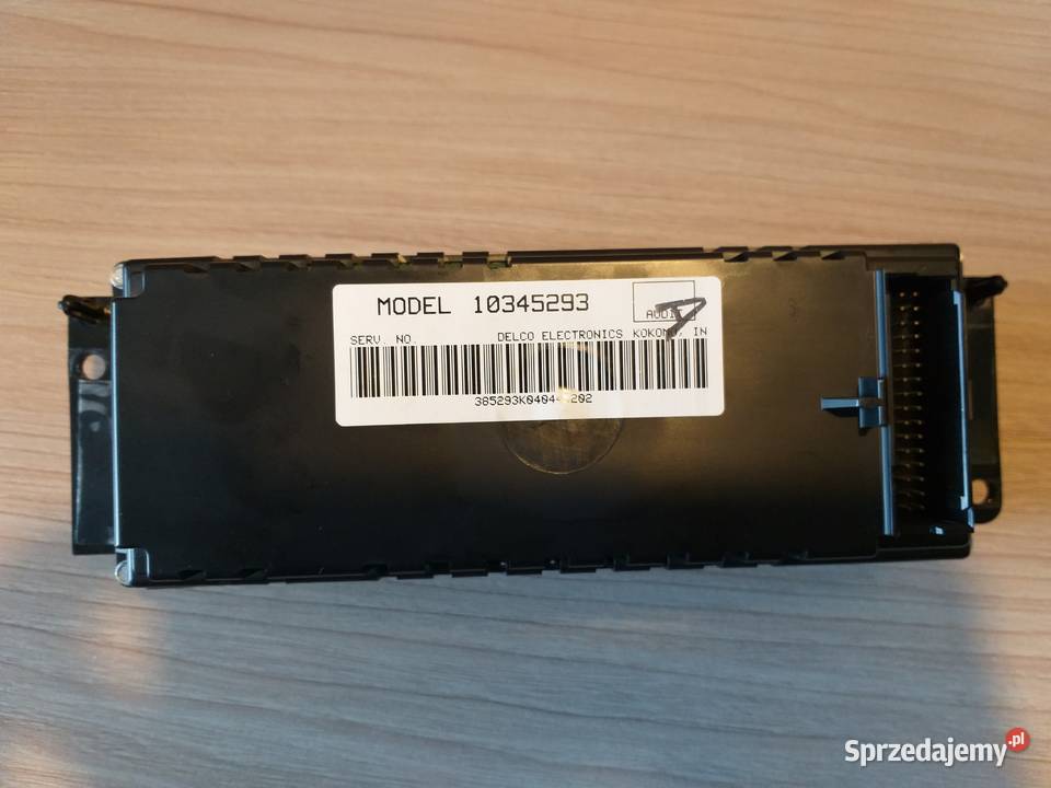 Panel klimatyzacji Corvette C5 19972004 Sprawny lubuskie Nowe Miasteczko