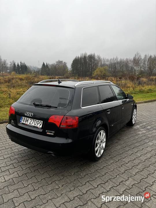 Audi A4 B7 20 TDI BRD warmińsko-mazurskie Kurzętnik sprzedam